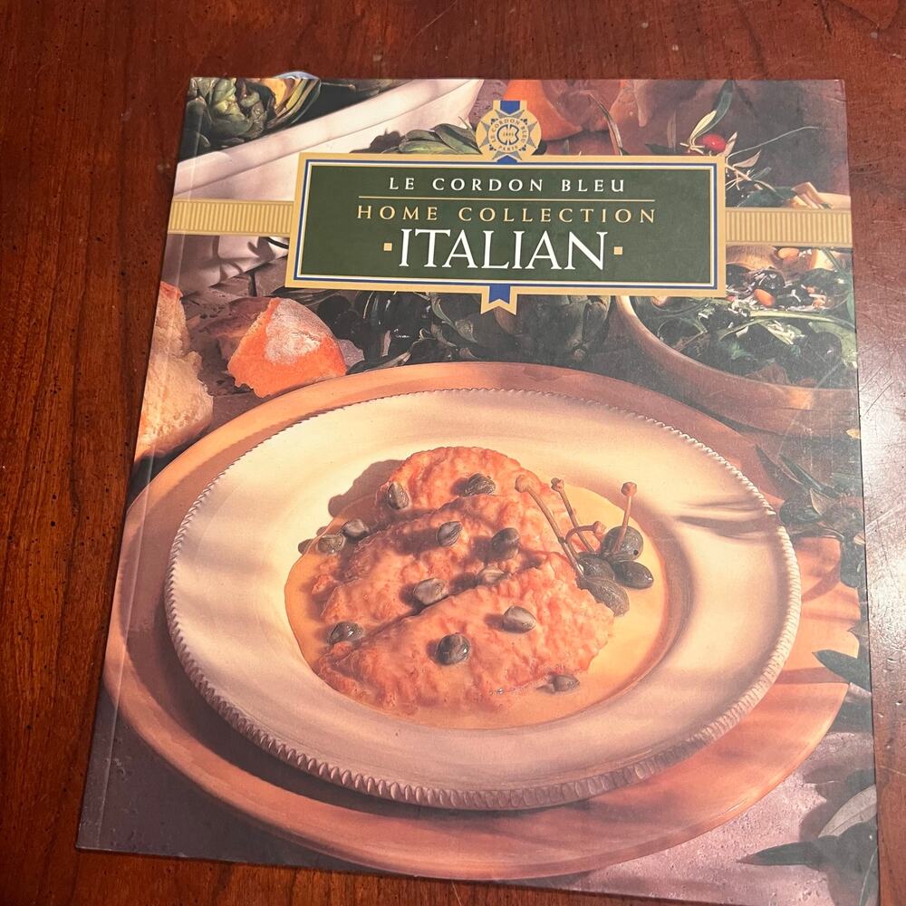 Le Cordon Bleu Home Collection Italian Cookbook Paperback Gourmet Recipes